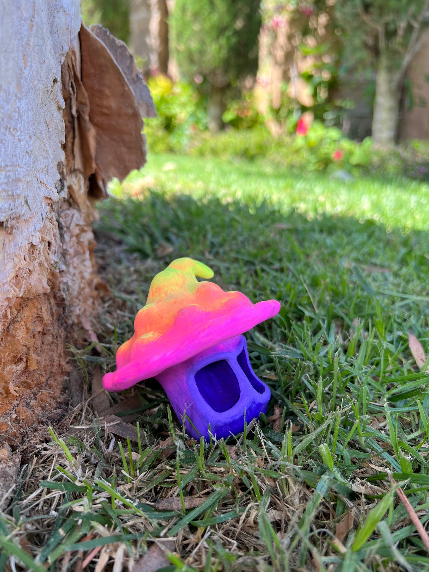 Sunset Shroom - Painted Vinyl Toy