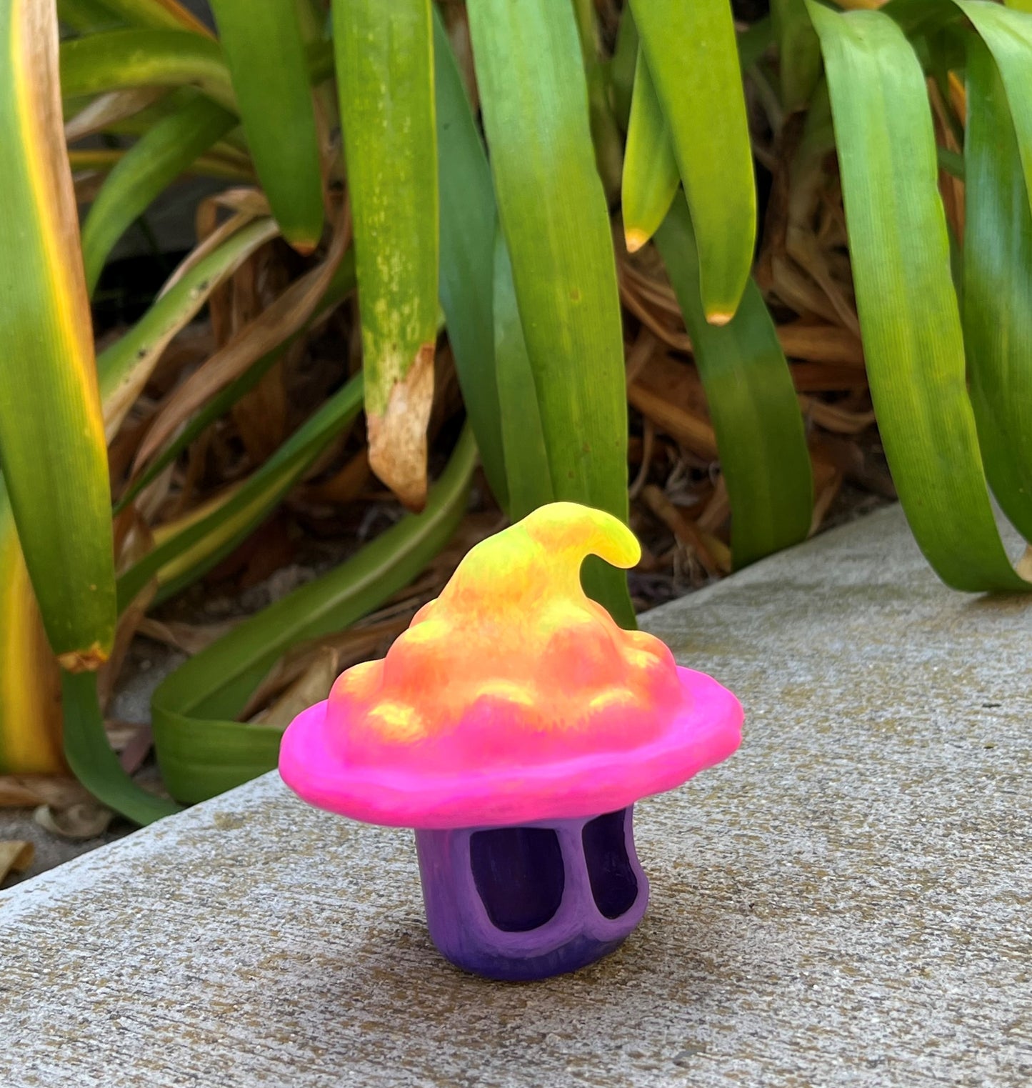 Sunset Shroom - Painted Vinyl Toy