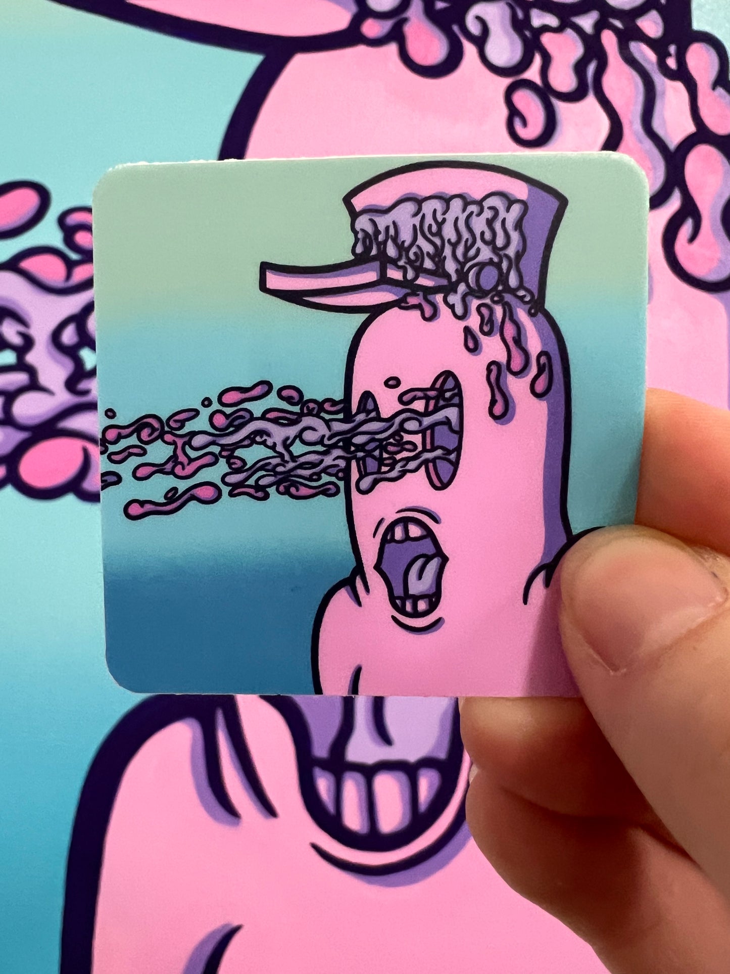 Gooey Cartoon Sticker Pack