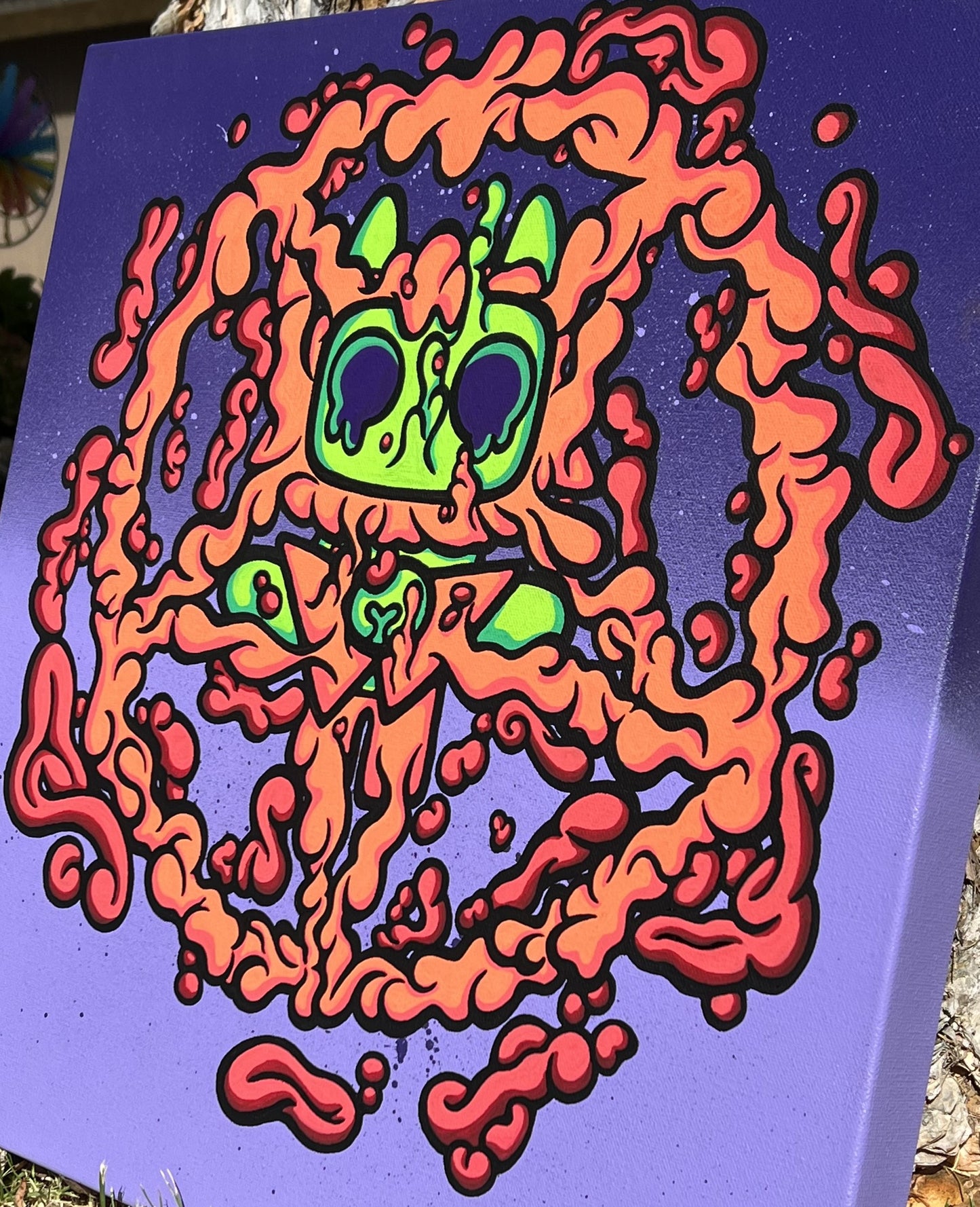 Gooey Goblin Painting