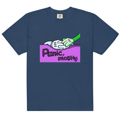 Panic, Mostly T-Shirt